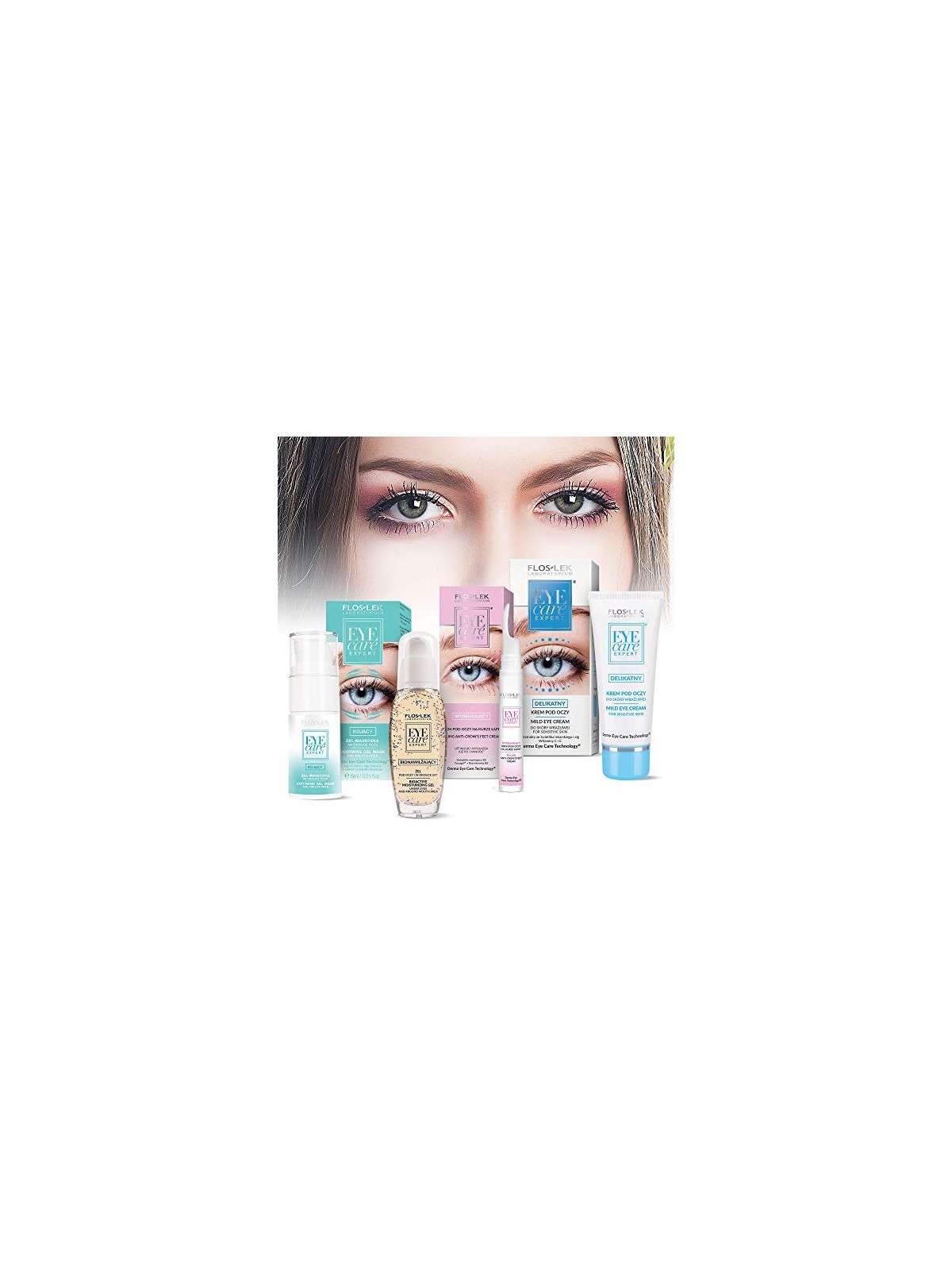 FLOSLEK Eye Care Expert gel bioidratante sotto gli occhi e intorno alla bocca 30ml