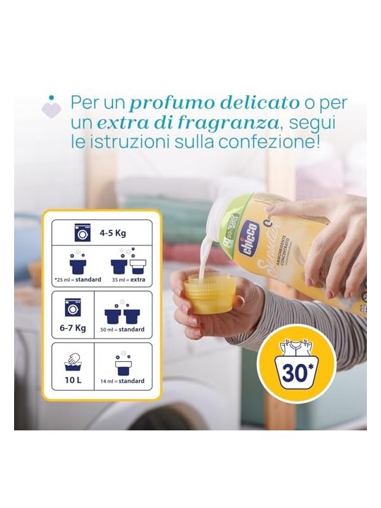 CHICCO Liquido per ammorbidire e risciacquare gli indumenti