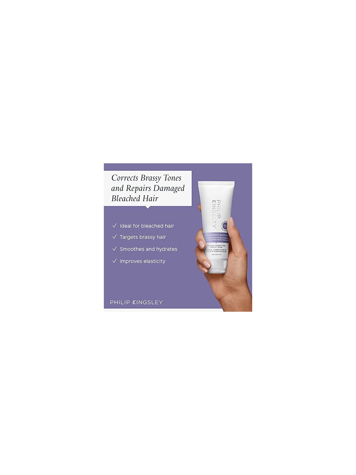 Crema maschera Philip Kingsley Pure Blonde Booster 75ml