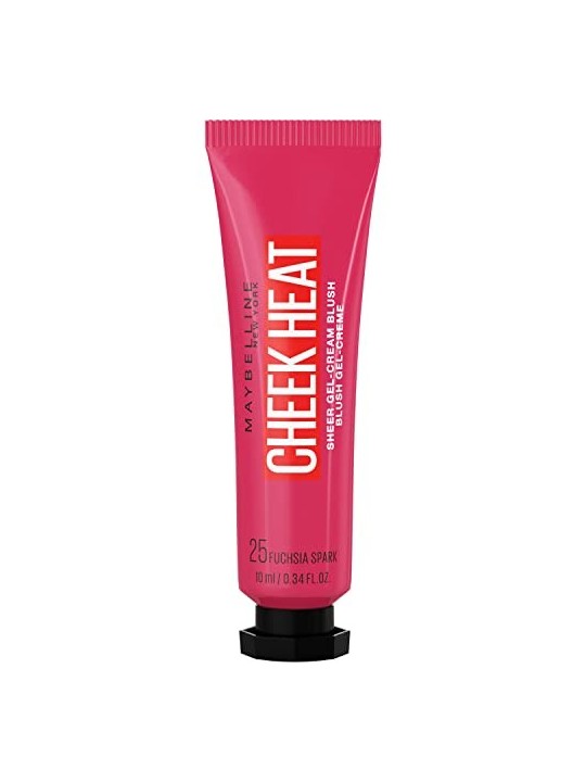 Maybelline Blush gelcrema Sheer Heat Cheek 8 ml donna 25 Fuchsia Spark