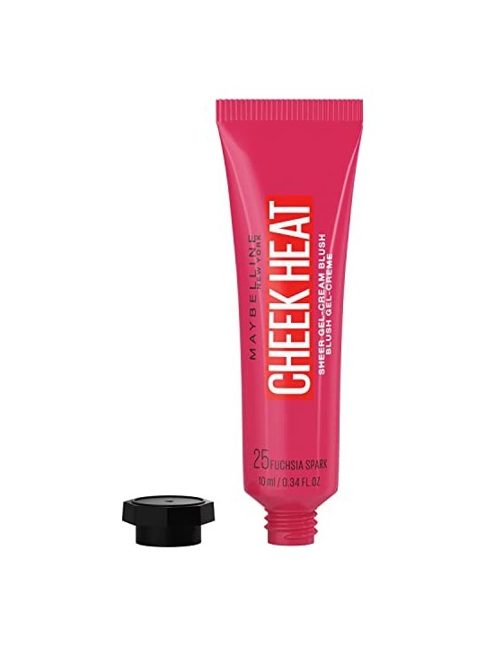 Maybelline Blush gelcrema Sheer Heat Cheek 8 ml donna 25 Fuchsia Spark