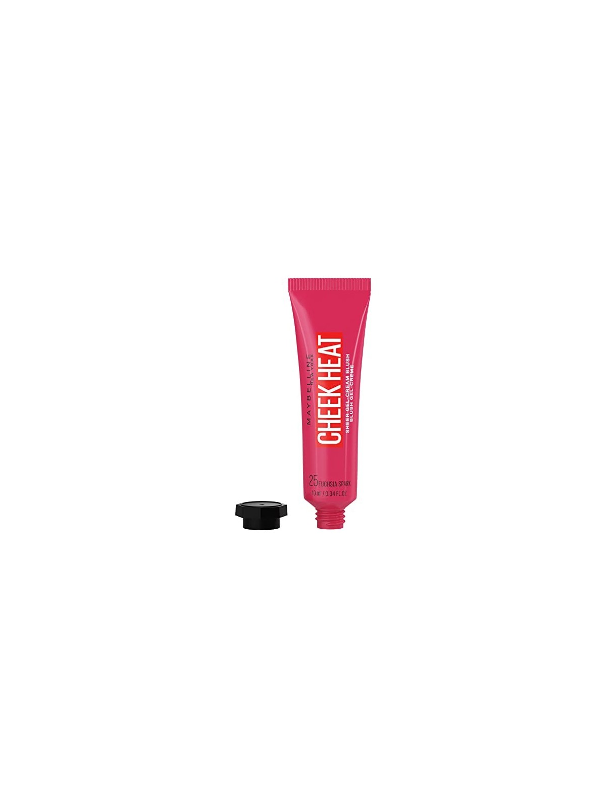 Maybelline Blush gelcrema Sheer Heat Cheek 8 ml donna 25 Fuchsia Spark