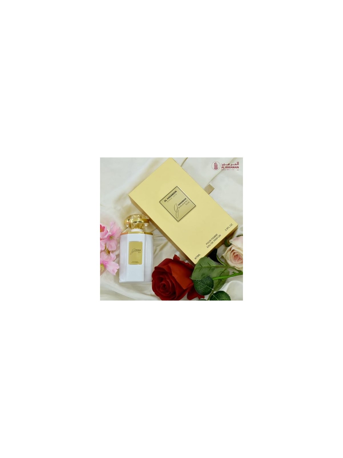 Al Haramain Junoon Rose EDP donna 75ml
