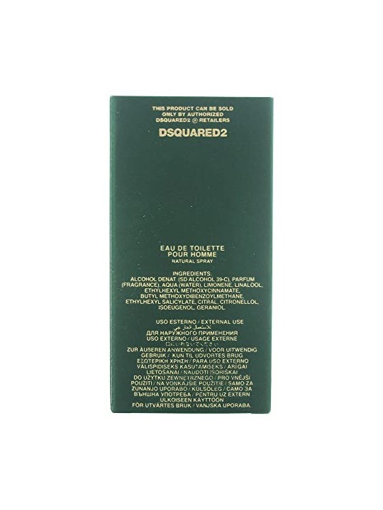 Dsquared2 Green Wood eau de toilette uomo 50ml