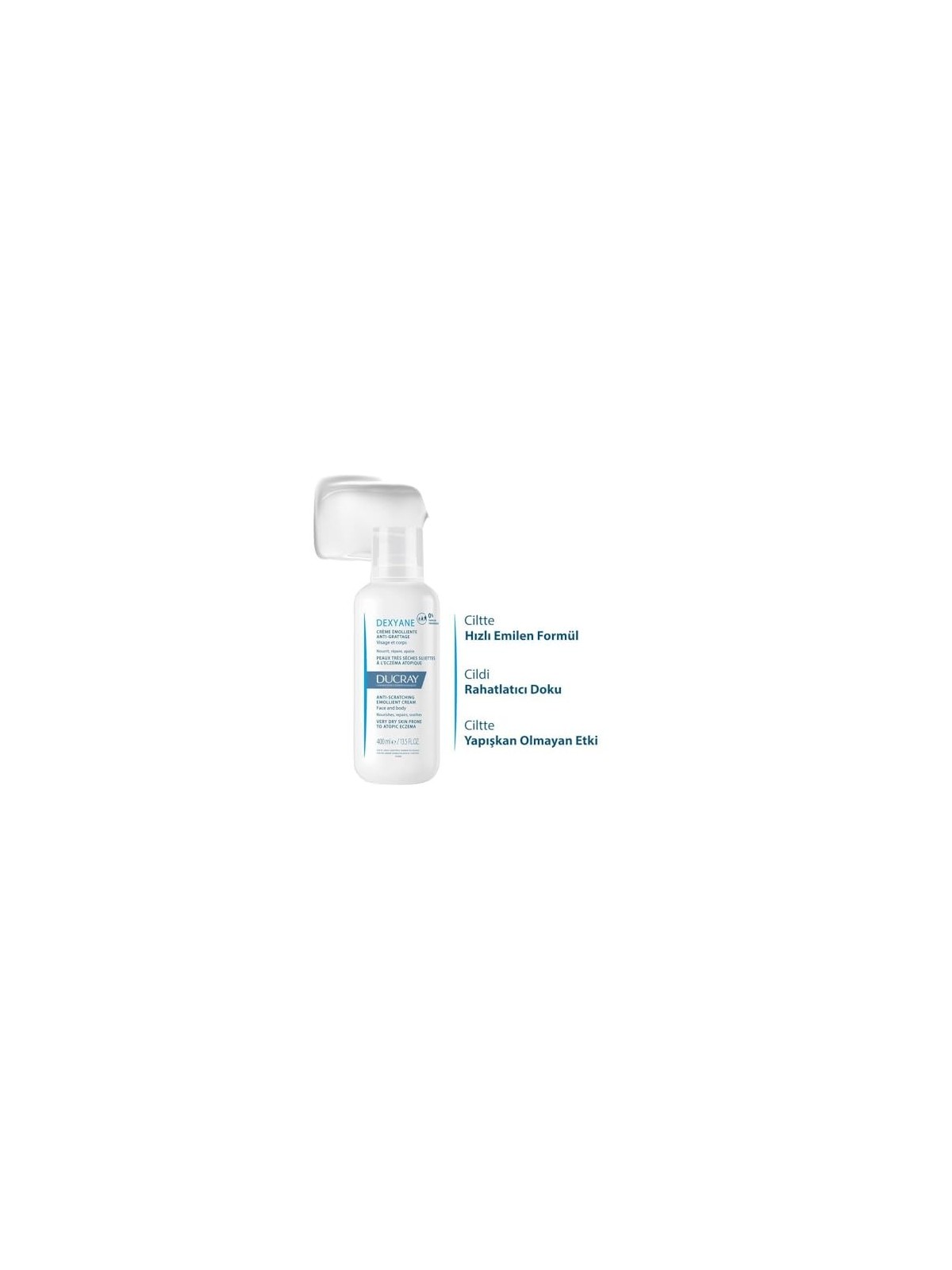 Ducray DEXYANE Crema Emolliente AntiPrurito 400ml Unisex