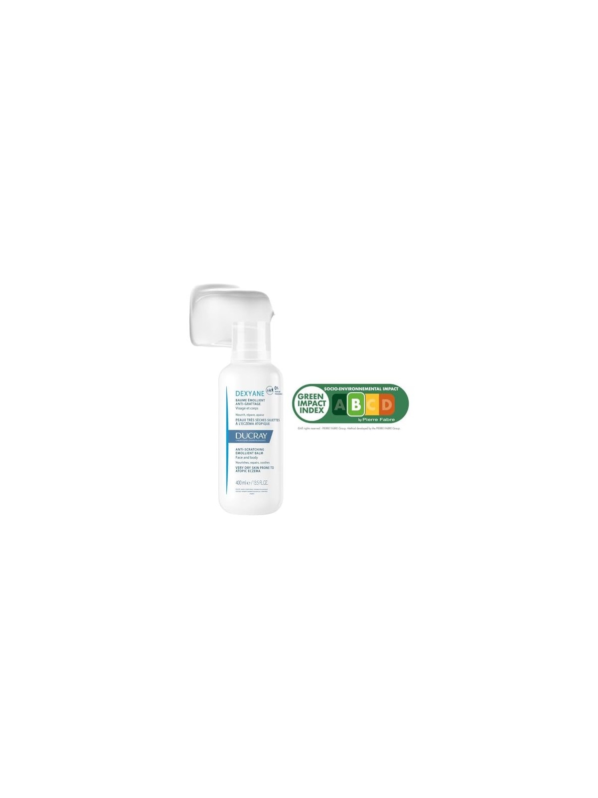 Ducray DEXYANE Crema Emolliente AntiPrurito 400ml Unisex