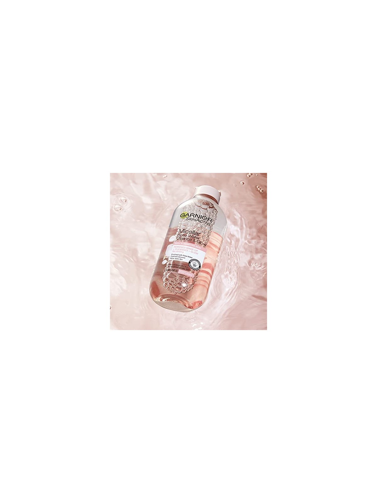 GARNIER SkinActive Acqua Micellare Rosa Pulizia e Luminosit 400ml Unisex