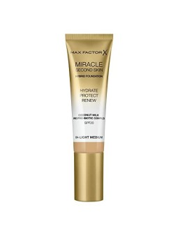 Max Factor MIRACLE TOUCH Seconda Pelle TrovataSPF20 4Medio Luminoso Donna