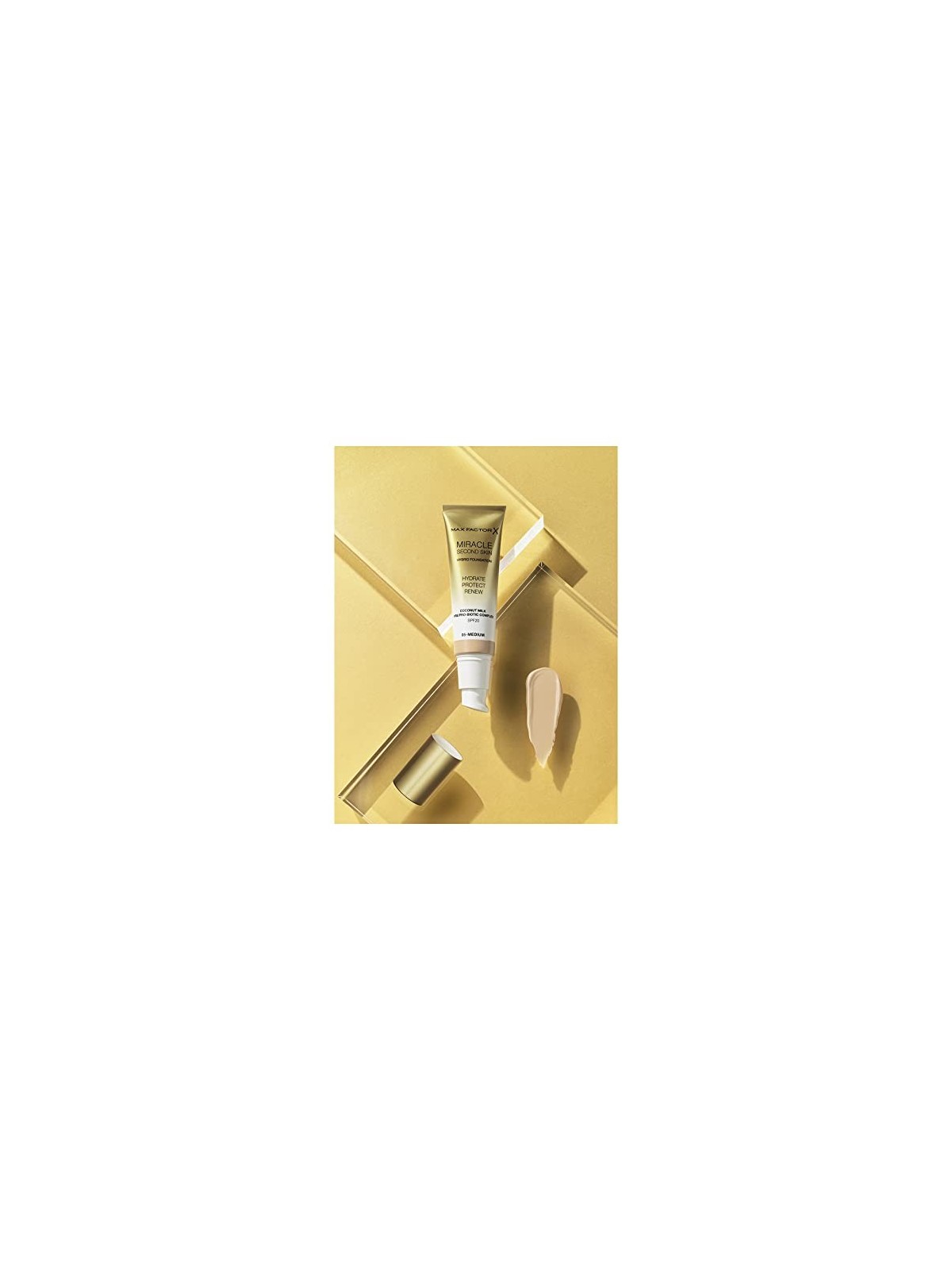 Max Factor MIRACLE TOUCH Seconda Pelle TrovataSPF20 4Medio Luminoso Donna