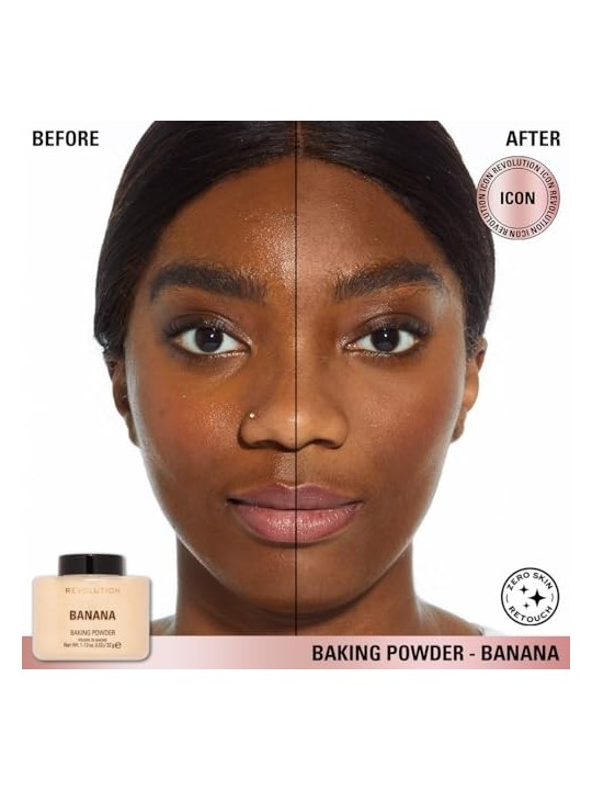 Makeup Revolution Luxury Powder Polvere minerale 32 g Banana