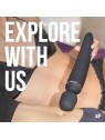 SATISFYER Wander Women Massaggiatore Vibratore Nero Nero 1un Unisex