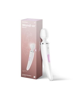 SATISFYER Wander Women Massaggiatore Vibratore Bianco 1un Unisex