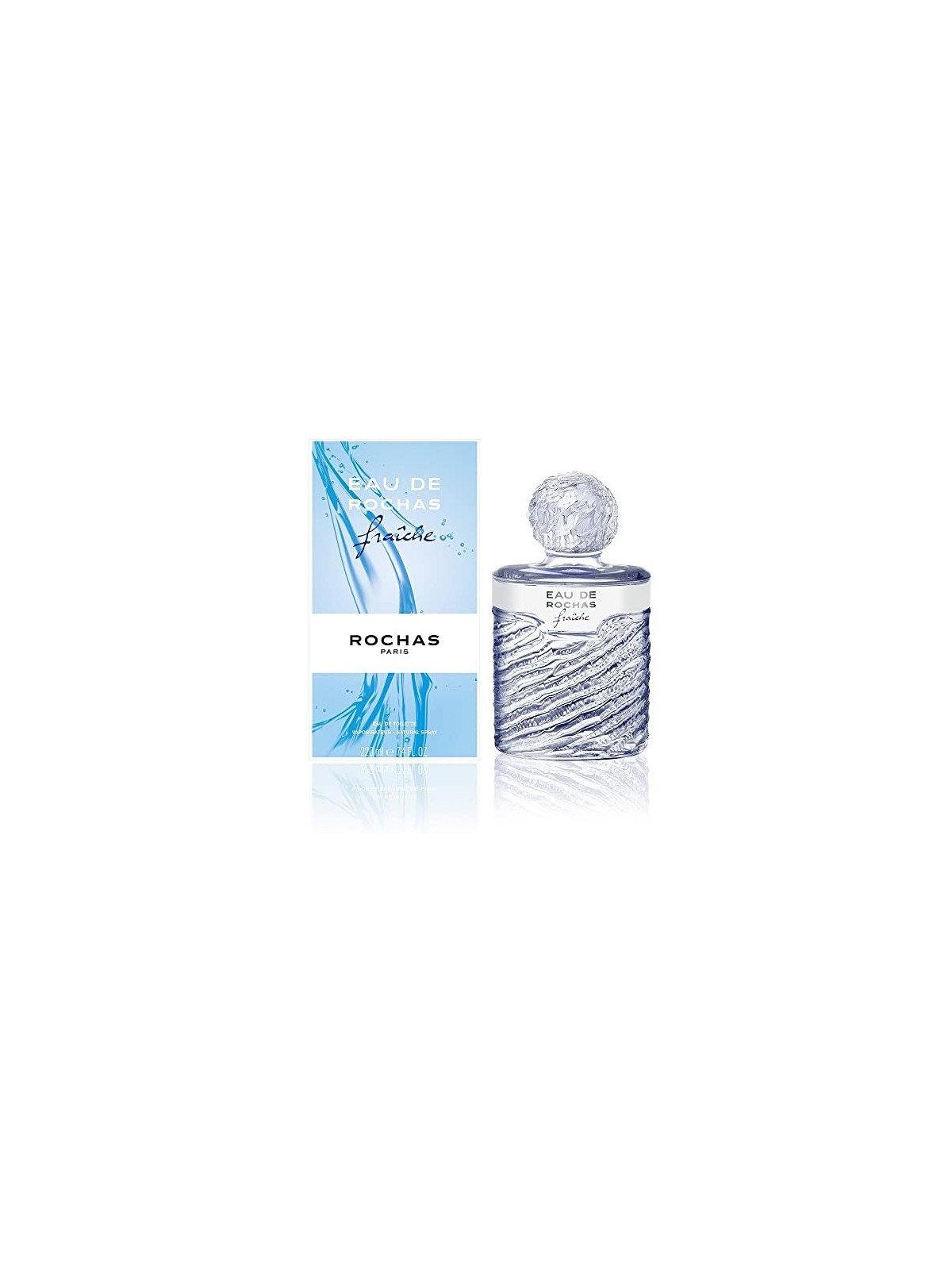 Rochas eau de rochas fraiche eau de toilette 220ml vaporizzatore donna
