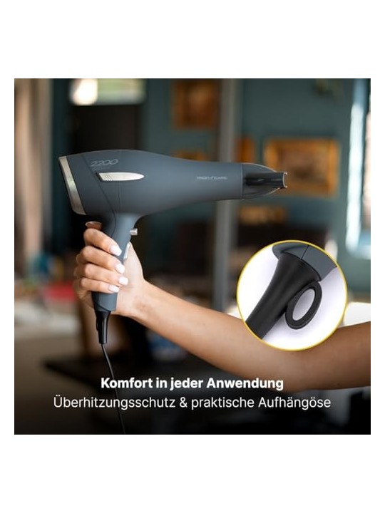 Profi Care PCHT 3045 Antracite Asciugacapelli professionale donna
