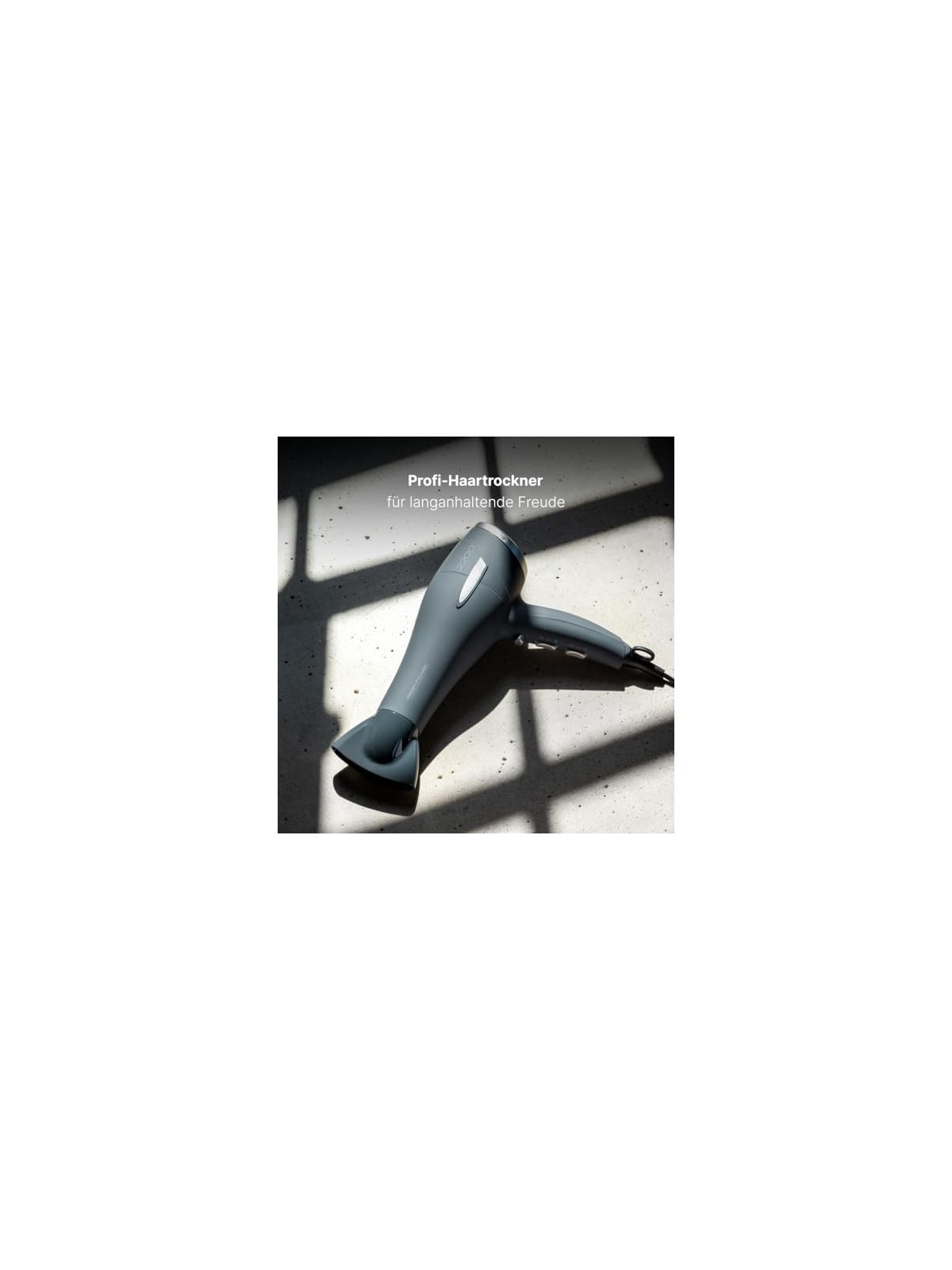 Profi Care PCHT 3045 Antracite Asciugacapelli professionale donna