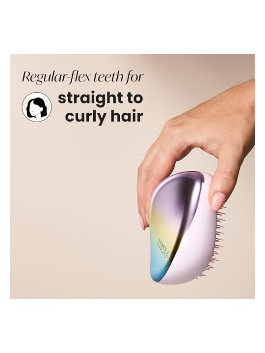 Tangle Teezer Styler compatto cromato opaco perlescente Spazzola per capelli professionale donna