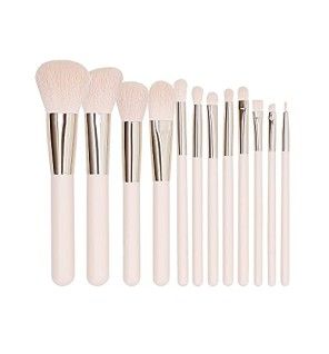 Set Pennelli Trucco Rosa 12 pz
