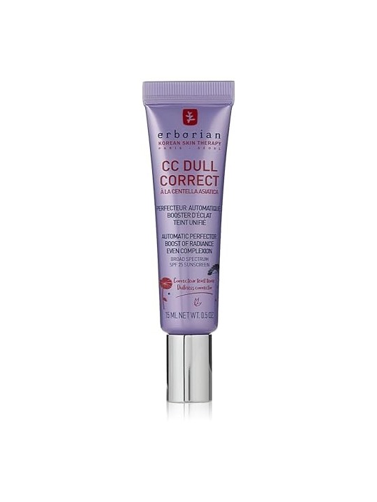 Erborian CC Dull Correct Sunscreen SPF25 15ml Broad Spectrum