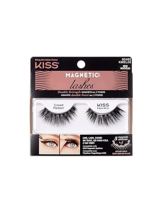 Ciglia Magnetiche Kiss My Face Double Strength - Alghe Magnetiche 05 Crowd Pleaser