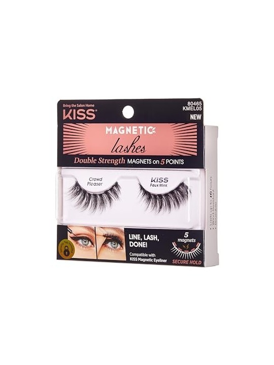 Ciglia Magnetiche Kiss My Face Double Strength - Alghe Magnetiche 05 Crowd Pleaser