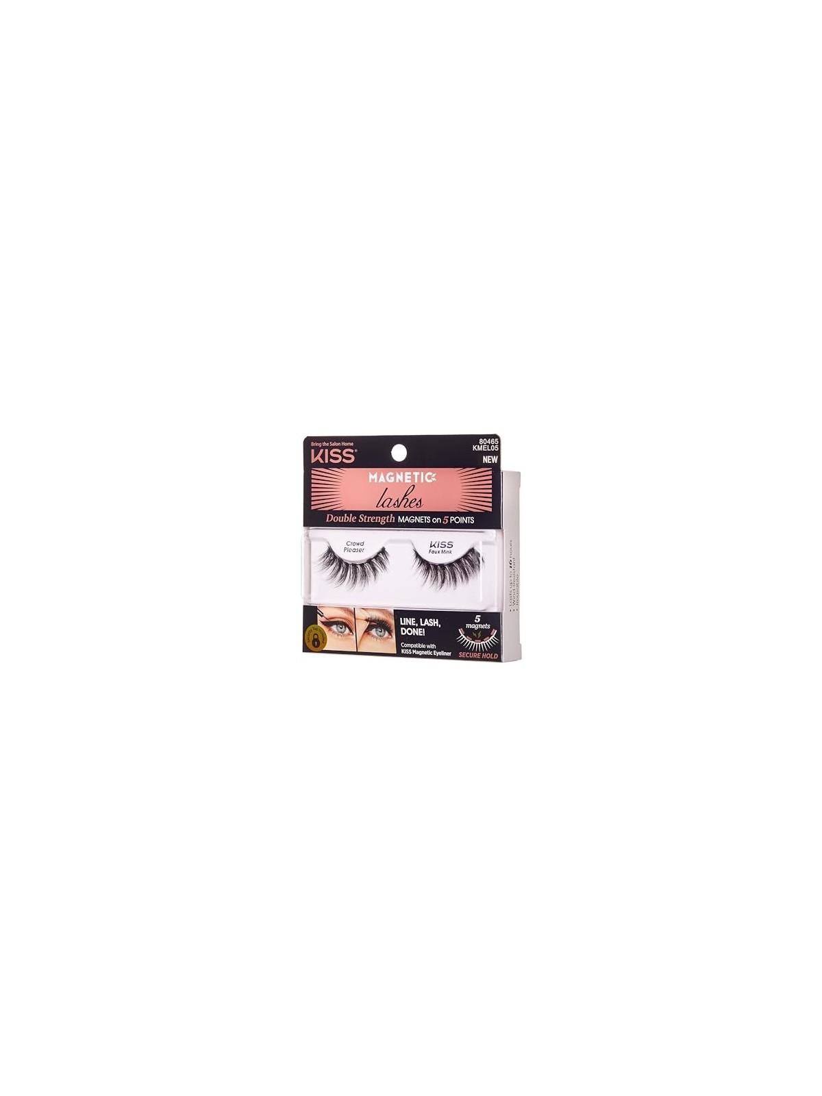 Ciglia Magnetiche Kiss My Face Double Strength - Alghe Magnetiche 05 Crowd Pleaser