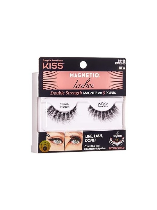 Ciglia Magnetiche Kiss My Face Double Strength - Alghe Magnetiche 05 Crowd Pleaser