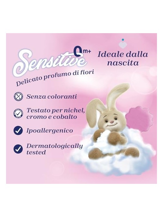 CHICCO Liquido per ammorbidire e risciacquare gli indumenti dei bambini 0m Fiori Delicati 750ml