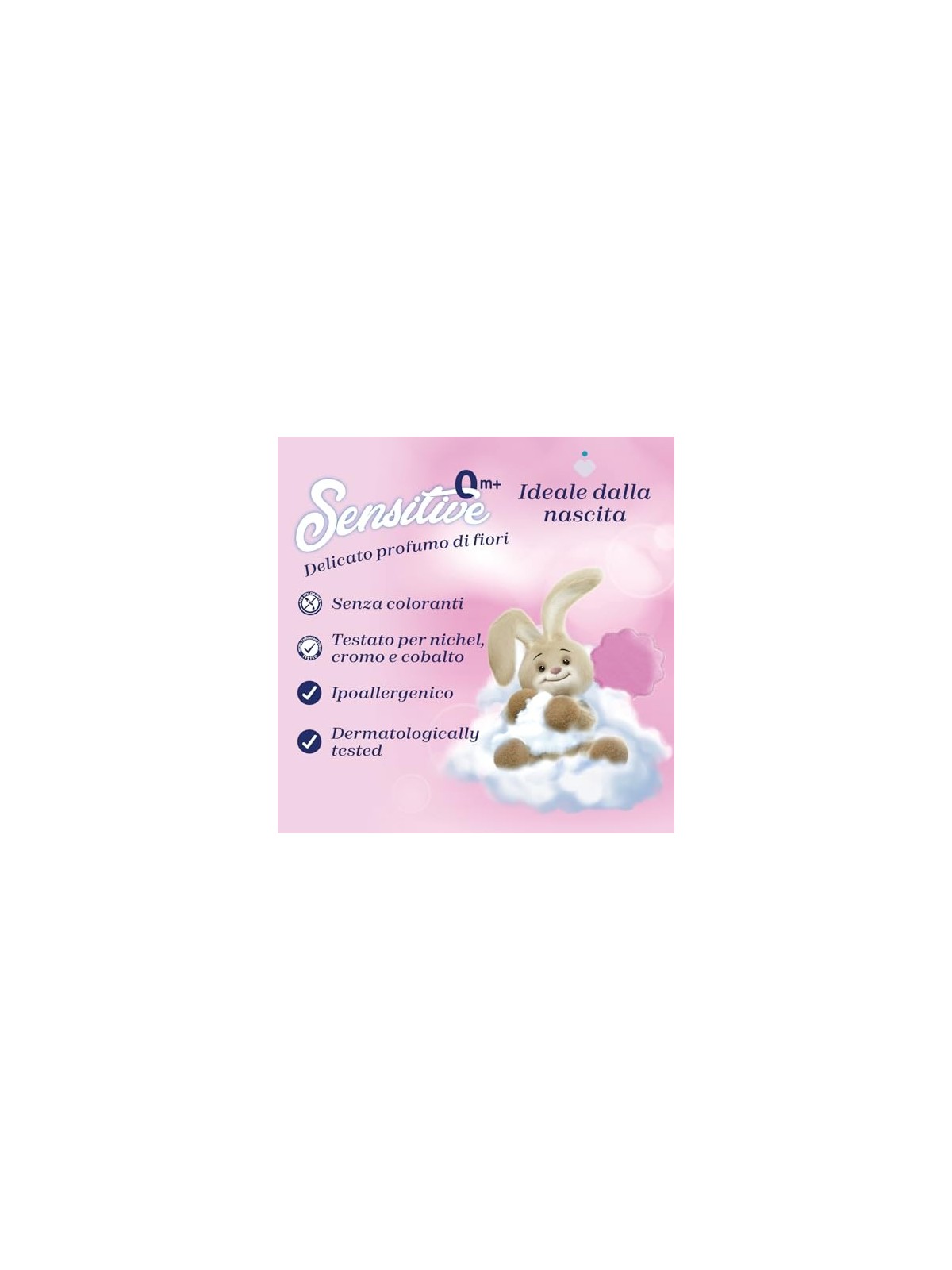 CHICCO Liquido per ammorbidire e risciacquare gli indumenti dei bambini 0m Fiori Delicati 750ml