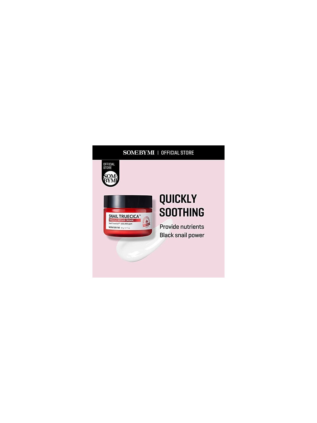 SOME BY MI Snail TrueCICA Miracle Repair Cream 60ml