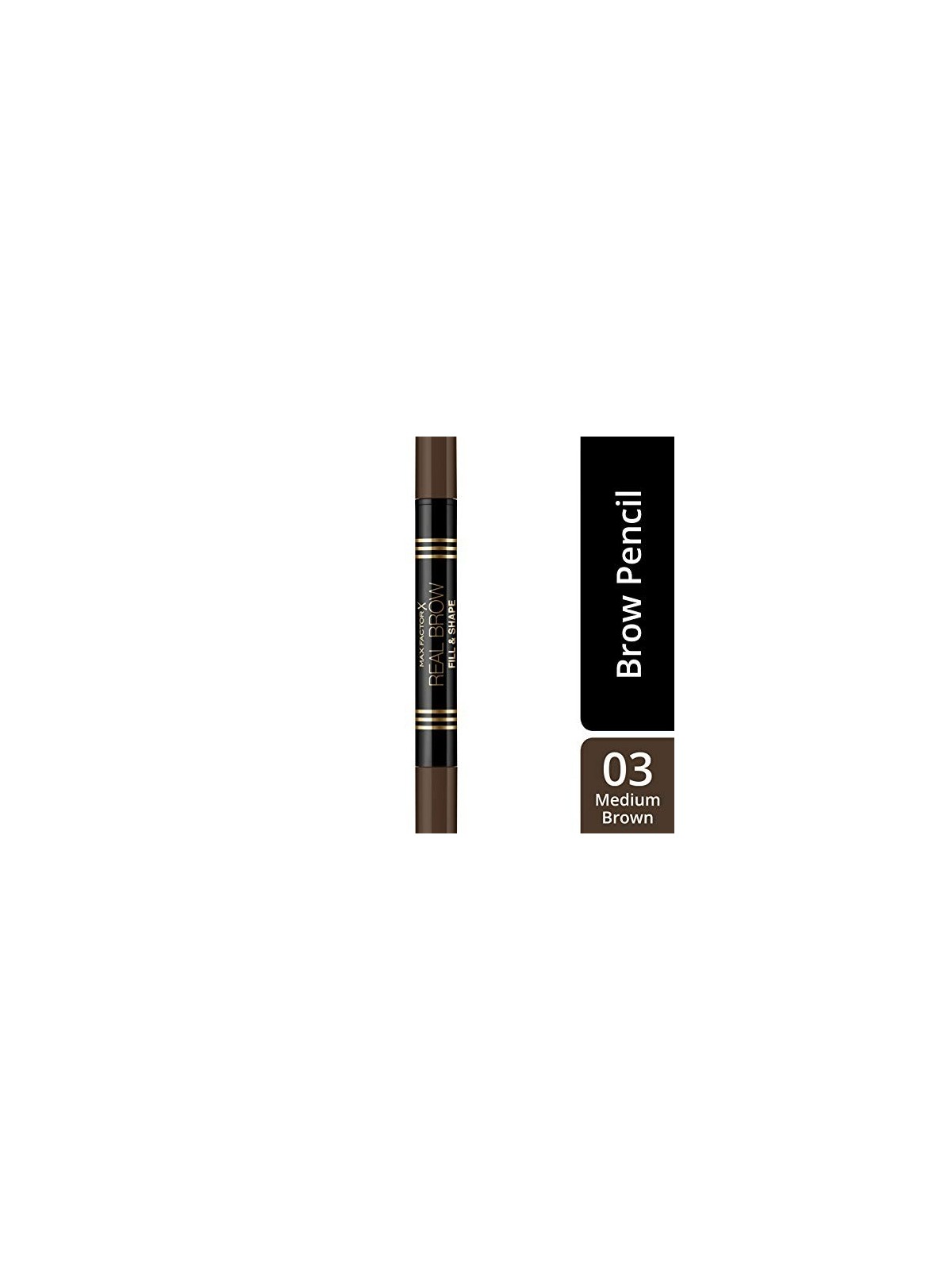 Matita per sopracciglia Real Brow Fill Shape 03 Medium Brown
