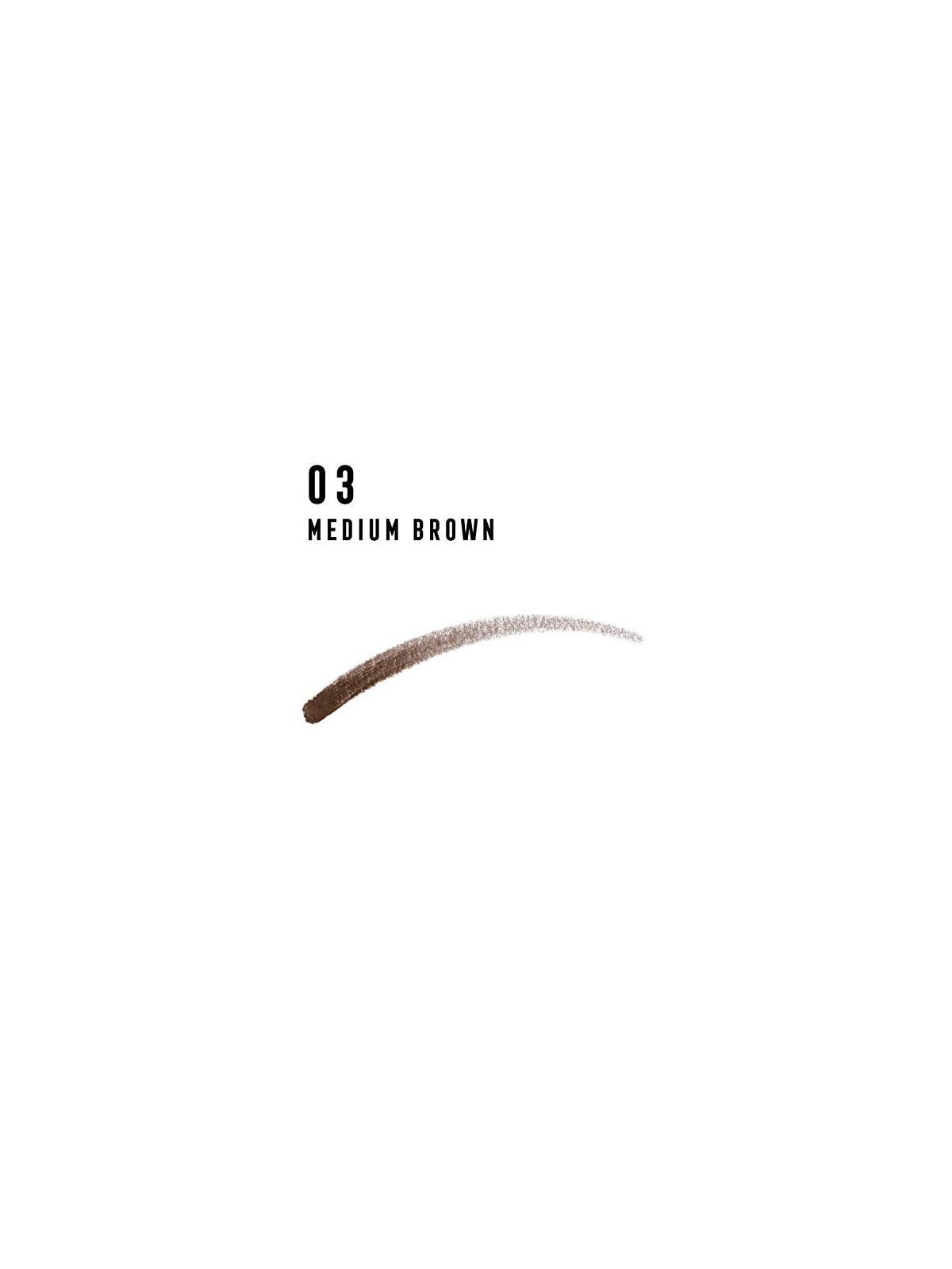 Matita per sopracciglia Real Brow Fill Shape 03 Medium Brown