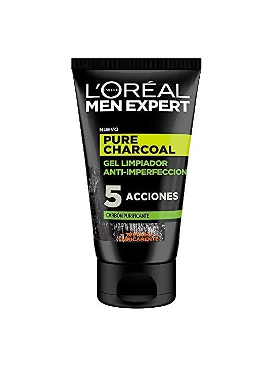 Gel detergente purificante al carbone puro L'Orï¿½ï¿½al Paris MEN EXPERT, 100ml
