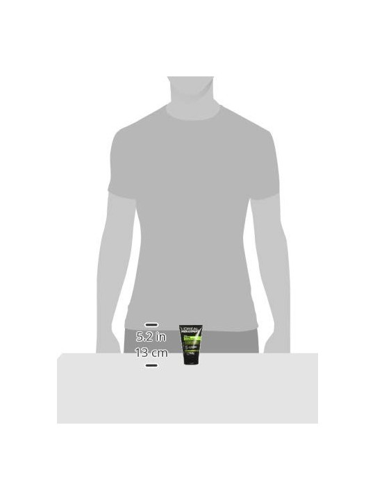 Gel detergente purificante al carbone puro L'Orï¿½ï¿½al Paris MEN EXPERT, 100ml