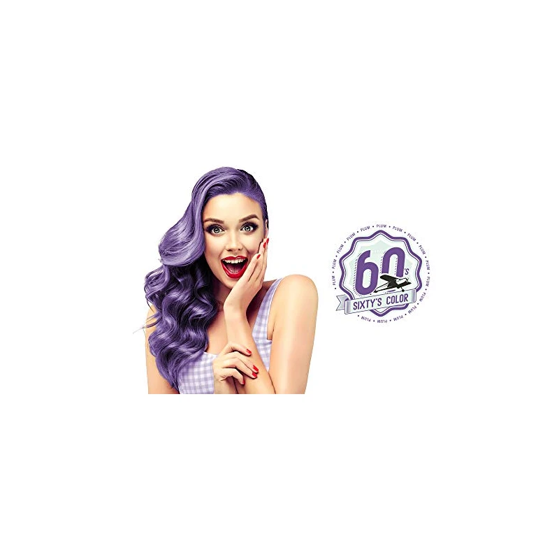 Hairgum SIXTYS COLOR colore per capelli prugna donna