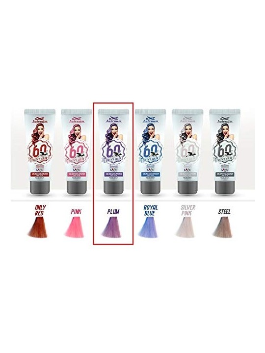 Hairgum SIXTYS COLOR colore per capelli prugna donna