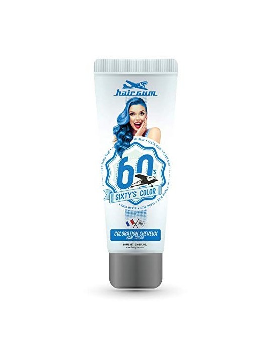 Hairgum SIXTYS COLOR colore per capelli flash blue donna
