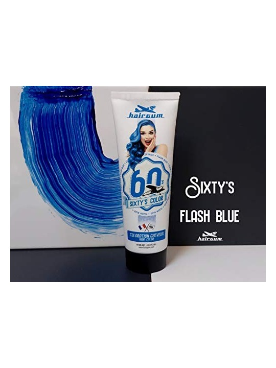 Hairgum SIXTYS COLOR colore per capelli flash blue donna