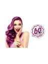 Hairgum SIXTYS COLOR colore per capelli fucsia donna