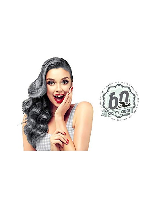 Hairgum SIXTYS COLOR colore per capelli acciaio donna