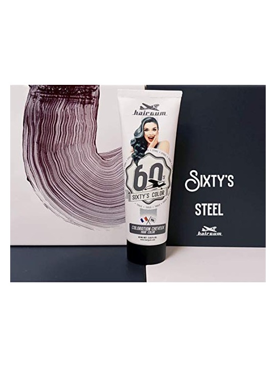 Hairgum SIXTYS COLOR colore per capelli acciaio donna