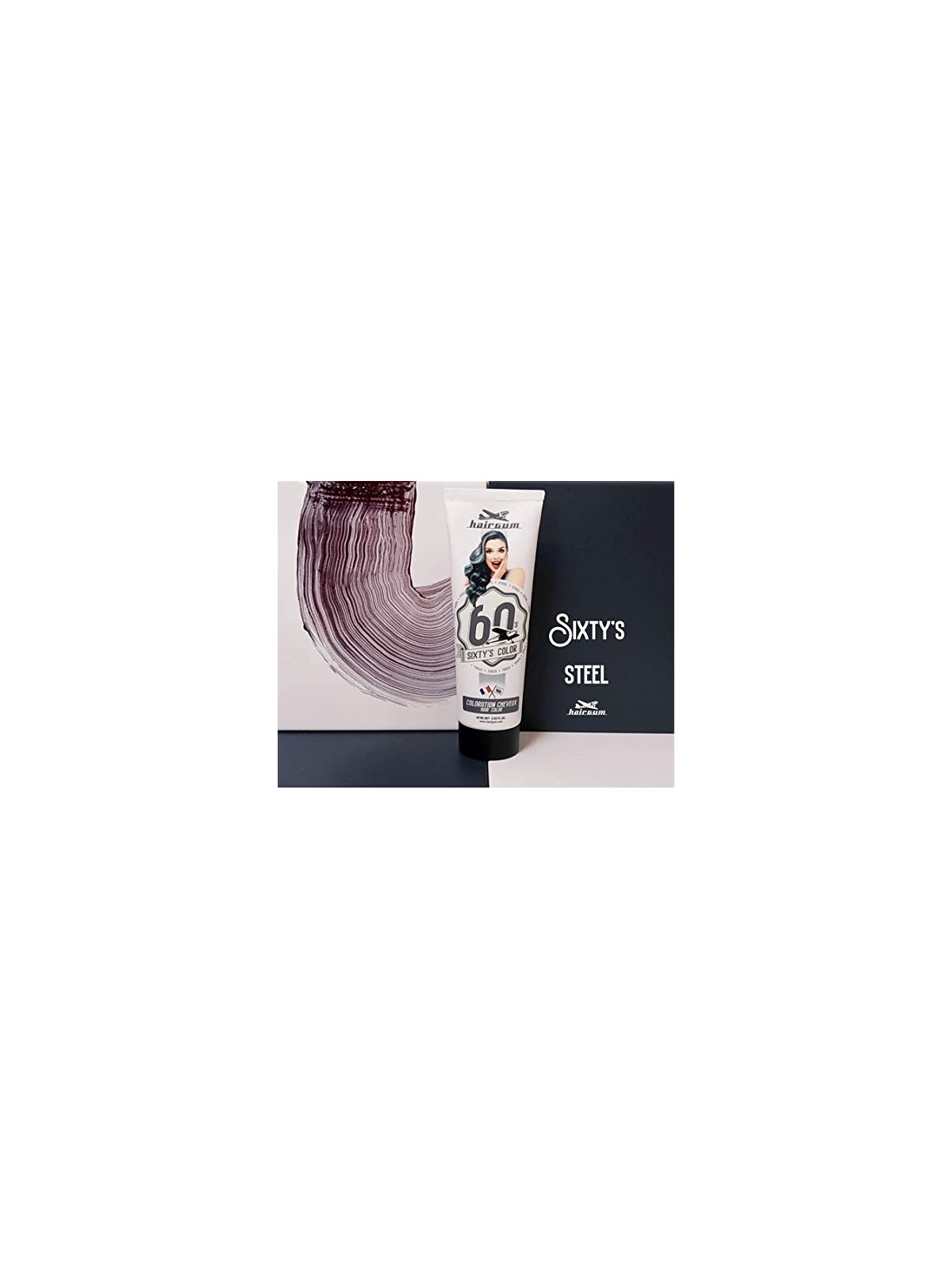 Hairgum SIXTYS COLOR colore per capelli acciaio donna