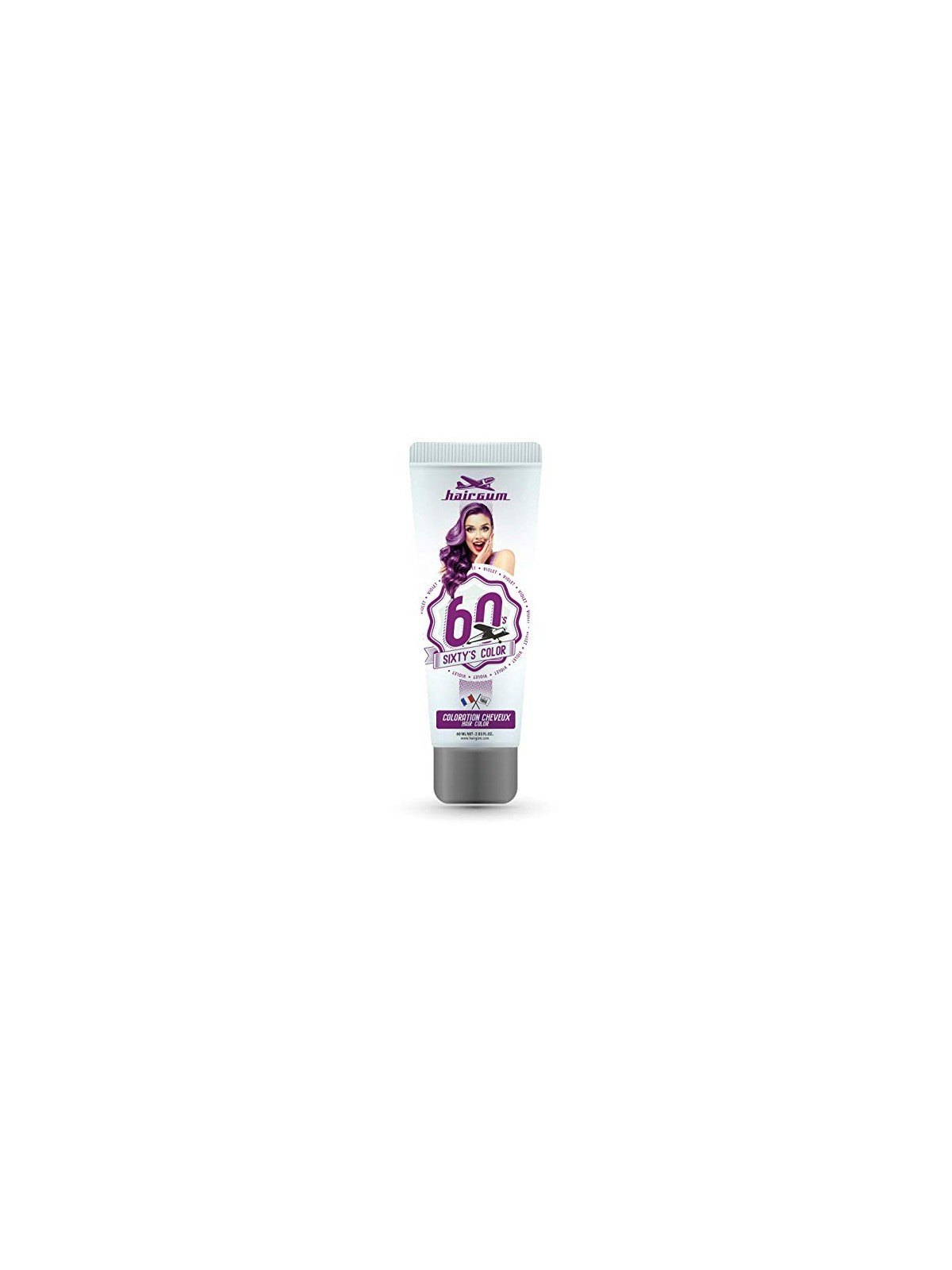 Hairgum SIXTYS COLOR colore per capelli viola donna