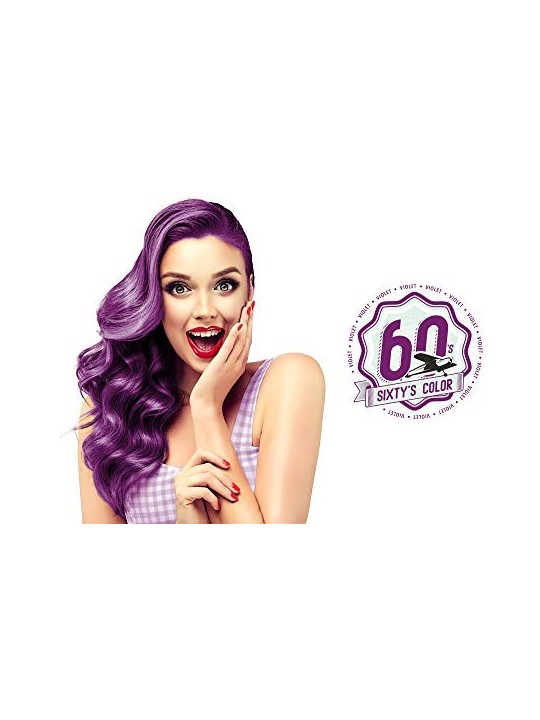 Hairgum SIXTYS COLOR colore per capelli viola donna