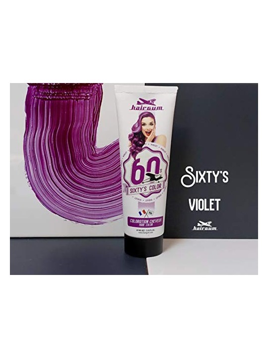 Hairgum SIXTYS COLOR colore per capelli viola donna