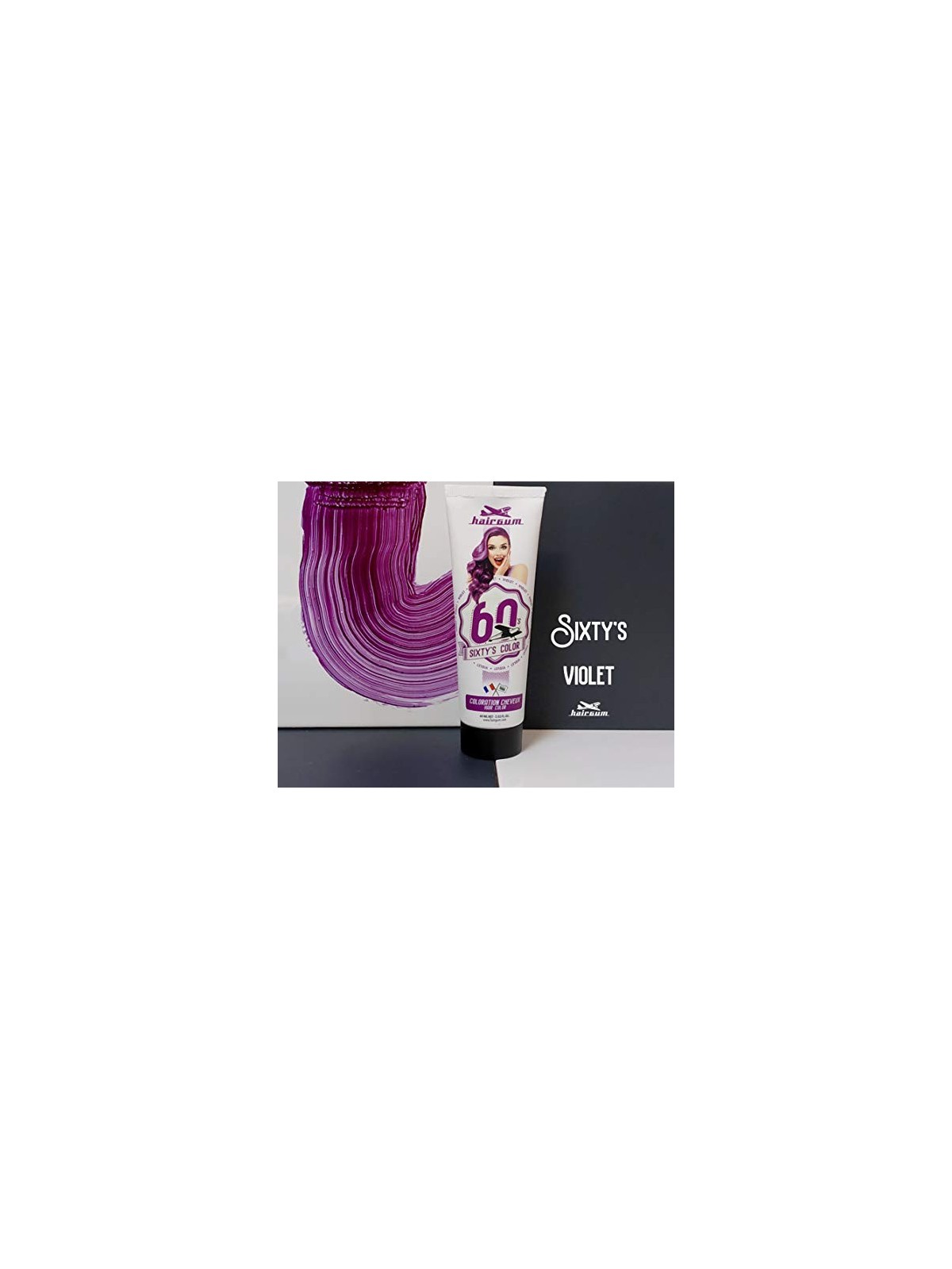 Hairgum SIXTYS COLOR colore per capelli viola donna