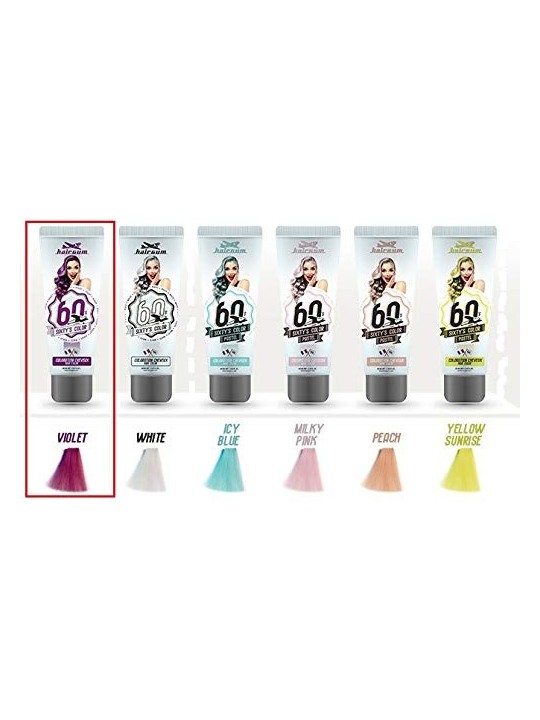 Hairgum SIXTYS COLOR colore per capelli viola donna