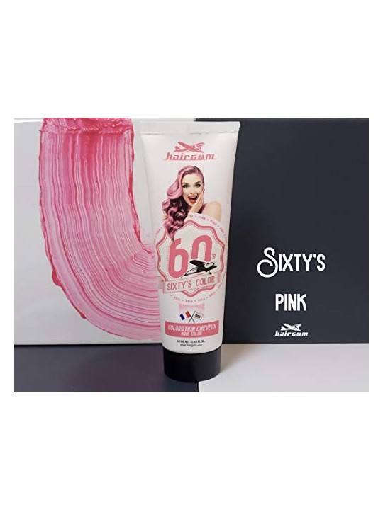Hairgum SIXTYS COLOR colore per capelli rosa donna