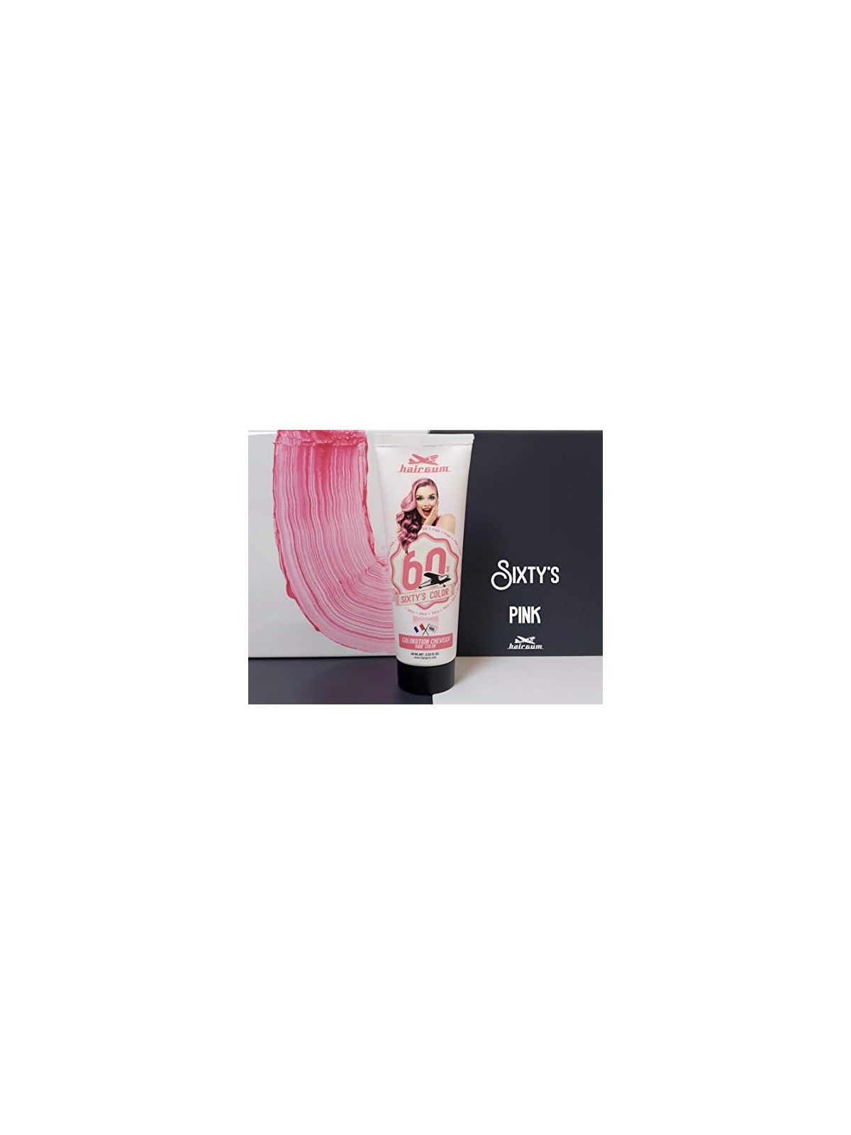 Hairgum SIXTYS COLOR colore per capelli rosa donna