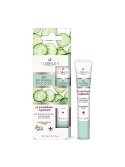 Gel per palpebre e sotto gli occhi con lucernario e cetriolo 15ml