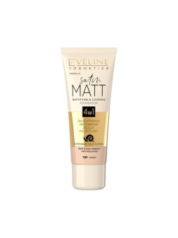 Fondotinta viso opacizzante EVELINE 103 Natural